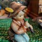 Vintage W Germany Goebel Hummel #214H Little Tooter Figurine 1968