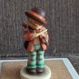 M I Hummel Goebel LITTLE FIDDLER Porcelain Figurine Germany Mold # 4 TMK 6, 3"