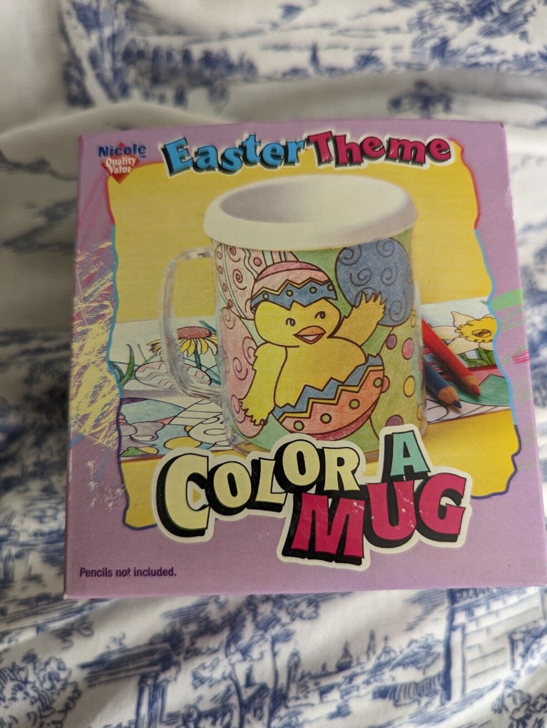 Vintage 2006 Nicole Crafts Easter Theme Color A Mug