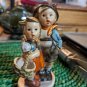 Goebel Hummel Figurine &acirc;��Surprise&acirc;�� #94 3/0 West Germany Girl w/ Basket & Boy  6&acirc;��