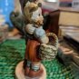 Goebel Hummel Figurine &acirc;��Surprise&acirc;�� #94 3/0 West Germany Girl w/ Basket & Boy  6&acirc;��