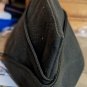 US Army 1956 Garrison Hat Envelope Cap Enlisted Dress Dk Green Wool Size 7 1/4