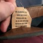 US Army 1956 Garrison Hat Envelope Cap Enlisted Dress Dk Green Wool Size 7 1/4