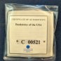 American Mint $100 Benjamin Franklin Banknote Commemorative Coin With COA