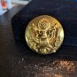 Vintage US ARMY OFFICER CAP BADGE PIN STAMPED Gold Tone E Pluribus Unum