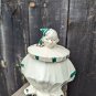 Vintage 1940's Signed McCoy Ceramic Clown Cookie Jar Approx 8   3/4” Tall.