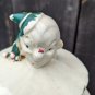 Vintage 1940's Signed McCoy Ceramic Clown Cookie Jar Approx 8   3/4&acirc;�� Tall.