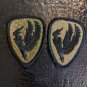 Two Aviation School US Army Vietnam Era 1961-75 Patch Original Green Black - NEW