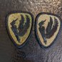 Two Aviation School US Army Vietnam Era 1961-75 Patch Original Green Black - NEW