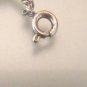 Vintage Sterling Silver 925 Starburst Necklace Pendant 8 Grams, 1.1" , 21" Chain