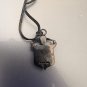 Vintage CLS 925 Sterling Silver Liberty HS Pendant Necklace 18" Chain Italy