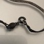Vintage CLS 925 Sterling Silver Liberty HS Pendant Necklace 18" Chain Italy