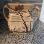 Vintage JG Late Mayers Gildea Transferware Handled Vase Small Taureen
