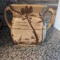 Vintage JG Late Mayers Gildea Transferware Handled Vase Small Taureen
