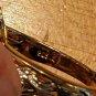 Victoria Wieck Ring Iolite Cabochon White Topaz Sterling Silver Gold Vermeil sz8