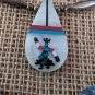 Santo Domingo Pueblo Navajo Inlay Coral Shell Turquoise Kachina 2 Layer Necklace