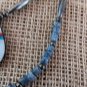Santo Domingo Pueblo Navajo Inlay Coral Shell Turquoise Kachina 2 Layer Necklace