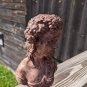 Vintage 1950s Plaster Lady Bust 9"
