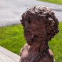 Vintage 1950s Plaster Lady Bust 9"