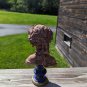 Vintage 1950s Plaster Lady Bust 9"