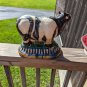 Vintage Ceramic Figural Cow Decor, Shabby Chic Rustic style Cow Decor