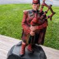 Scottish Piper Figurine About 8.5" Tall 4" Wide