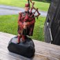 Scottish Piper Figurine About 8.5" Tall 4" Wide