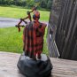 Scottish Piper Figurine About 8.5" Tall 4" Wide
