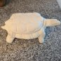 Arnels All White Turtle Jewelry Larg Trinket box Mold Aprox 6" By 3.5"