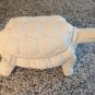 Arnels All White Turtle Jewelry Larg Trinket box Mold Aprox 6" By 3.5"