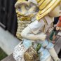 Large Tiered Daydreaming Innocent Young Homco Boy Sitting Down On Rock Figurine