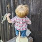 Vintage 1992 Danbury Mint Porcelain Doll Andy Little Fisherman By Elke Hutchens