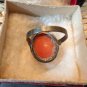 Vintage Ditto Giovanni Apa 925 Sterling Silver Cameo Ring Size 7 In Original Box