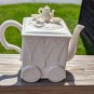 Lenox Butler's Pantry Teapot - Afternoon Tea Cart Figurine Decorative Tea pot