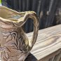 OLD STAFFORD Crownford Giftware Ceramic Pitcher Embossed Cornstalks Farmhouse