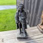 Vintage Napoleon Iron Statue 6"
