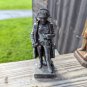 Vintage Napoleon Iron Statue 6"