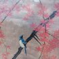 Framed And Glassed Maple Tree and Small Birds, Colorful Realm Ito Jakuchu Print