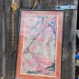 Framed And Glassed Maple Tree and Small Birds, Colorful Realm Ito Jakuchu Print
