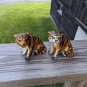 Vintage Two Ceramic Tigers