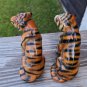 Vintage Two Ceramic Tigers
