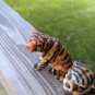 Vintage Two Ceramic Tigers