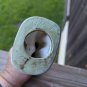 VINTAGE 8" CERAMIC  PORCELAIN COUNTRY FARM GIRL FIGURINE SMU Etched On Bottom