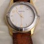 Vintage Sabona Two Tone Men's Watch with Golf Club Hands And Invisible Secs Hand