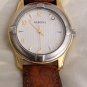 Vintage Sabona Two Tone Men's Watch with Golf Club Hands And Invisible Secs Hand