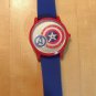 Huge Marvel Accutime Single Watch Avengers Captain America AVG1520KM Working