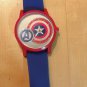 Huge Marvel Accutime Single Watch Avengers Captain America AVG1520KM Working