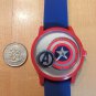 Huge Marvel Accutime Single Watch Avengers Captain America AVG1520KM Working