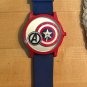Huge Marvel Accutime Single Watch Avengers Captain America AVG1520KM Working