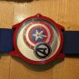 Huge Marvel Accutime Single Watch Avengers Captain America AVG1520KM Working